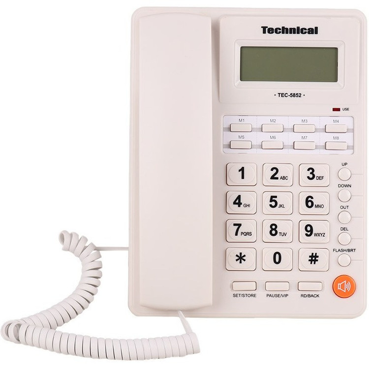 تلفن رومیزی تکنیکال مدل TEC5852