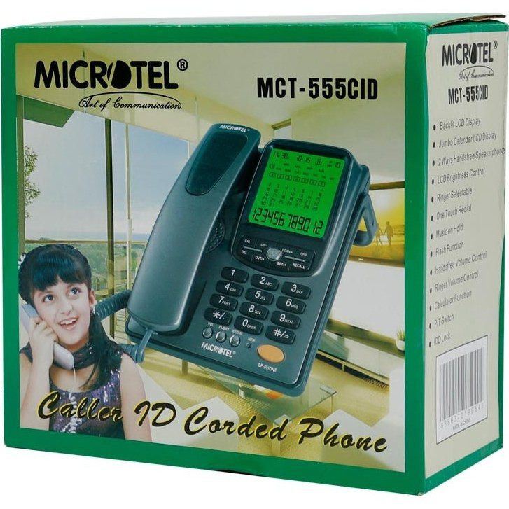 تلفن رومیزی میکروتل مدل MCT-555CID