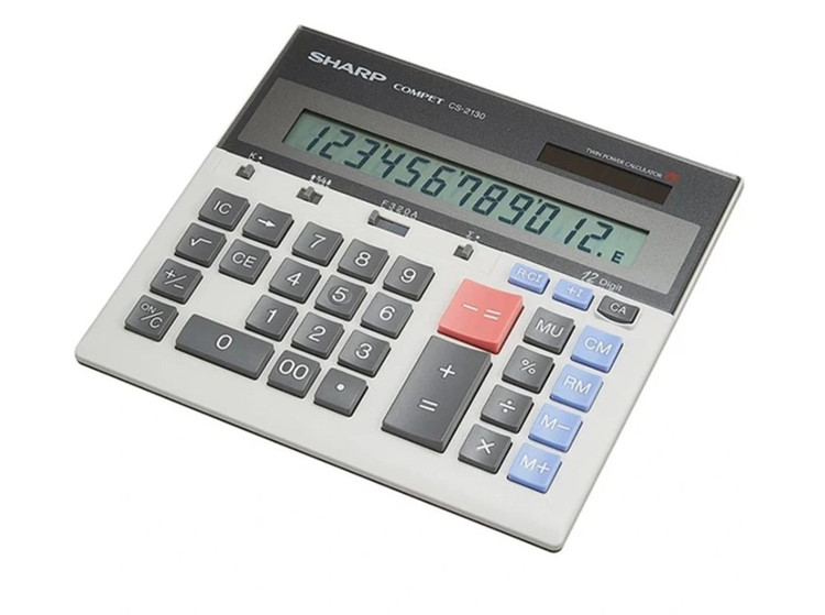 ماشین حساب شارپ مدل CS-2130 اصل