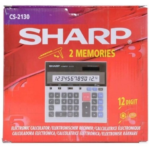 ماشین حساب شارپ مدل CS-2130 اصل